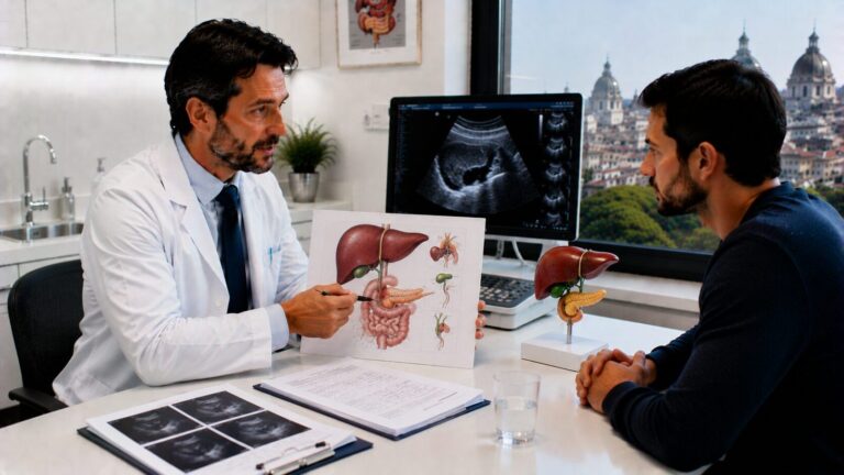 Dolore al fianco destro e digestione difficile: quando può dipendere da fegato o colecisti
