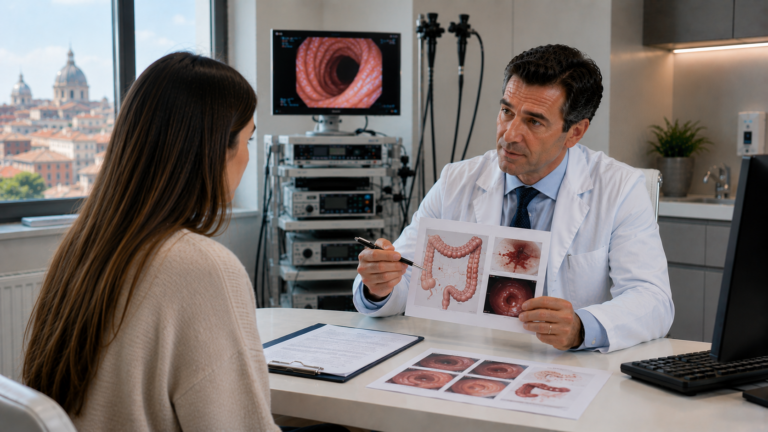 Sangue nelle feci: quando serve una colonscopia?